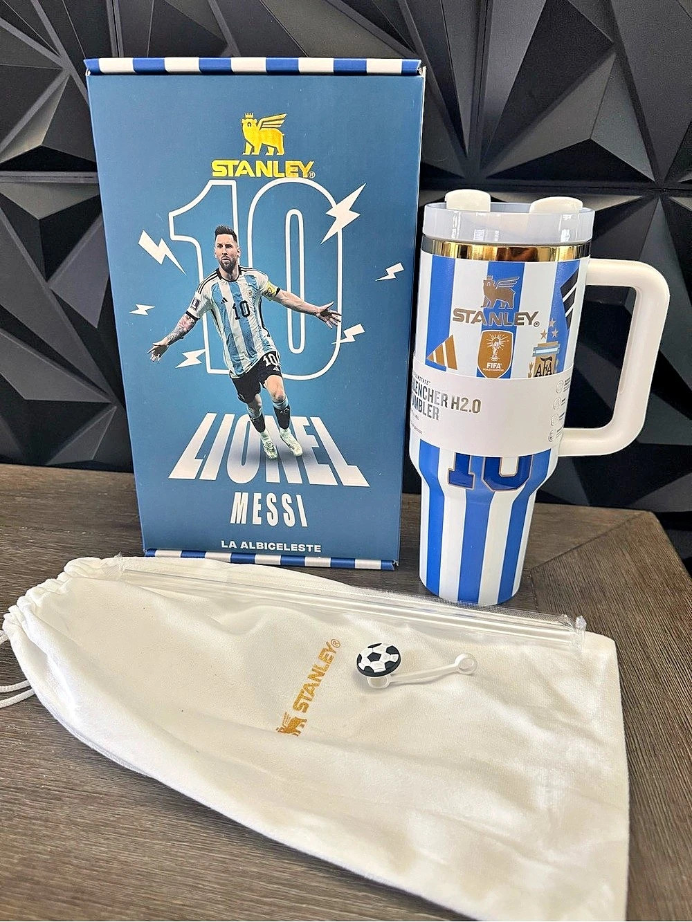 Stanley Lionel Messi x Stanley Quencher 40oz New